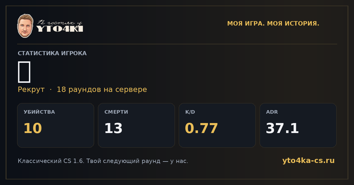 Карточка статистики ッ